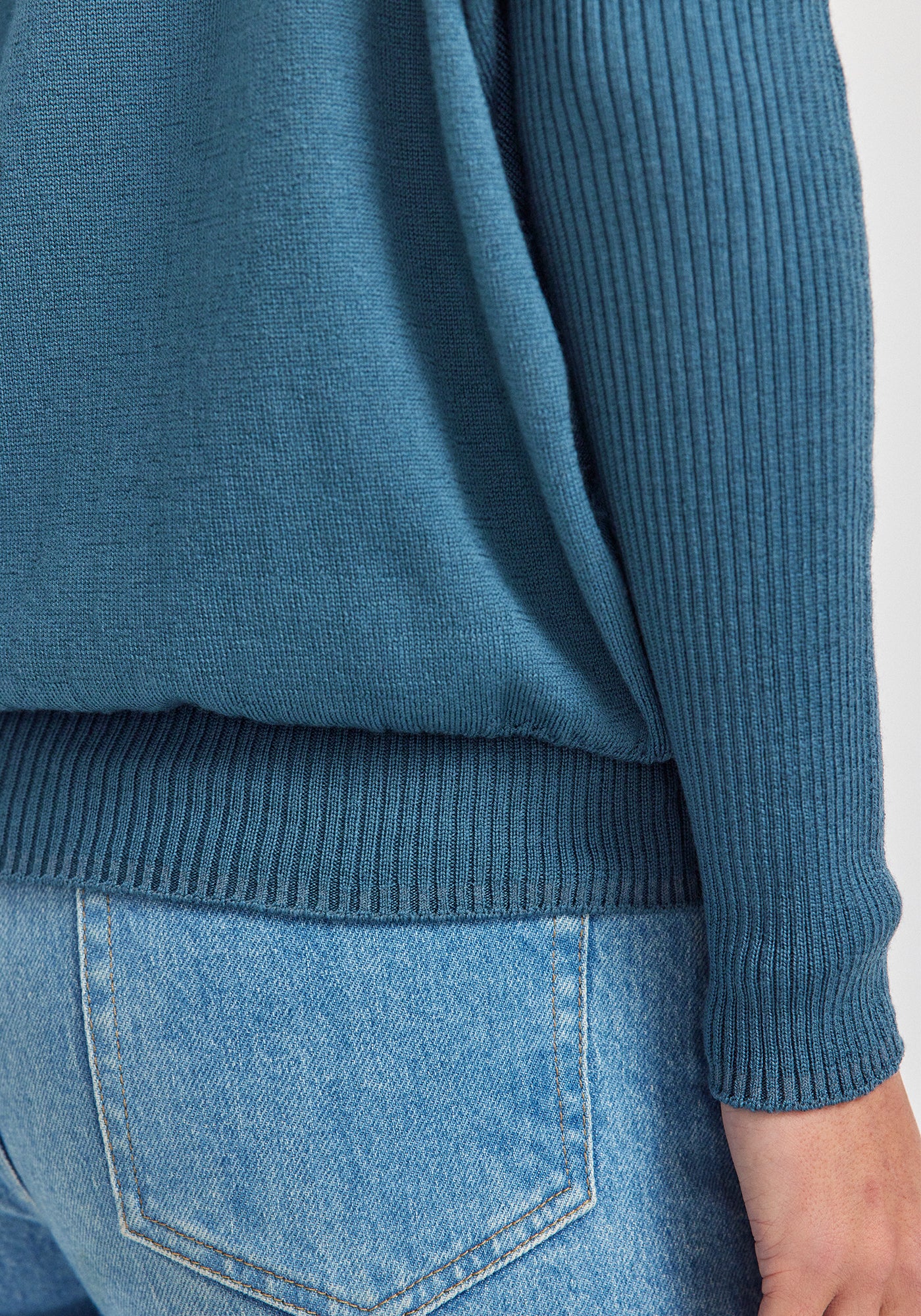 Mira Sweater | Ocean Mist