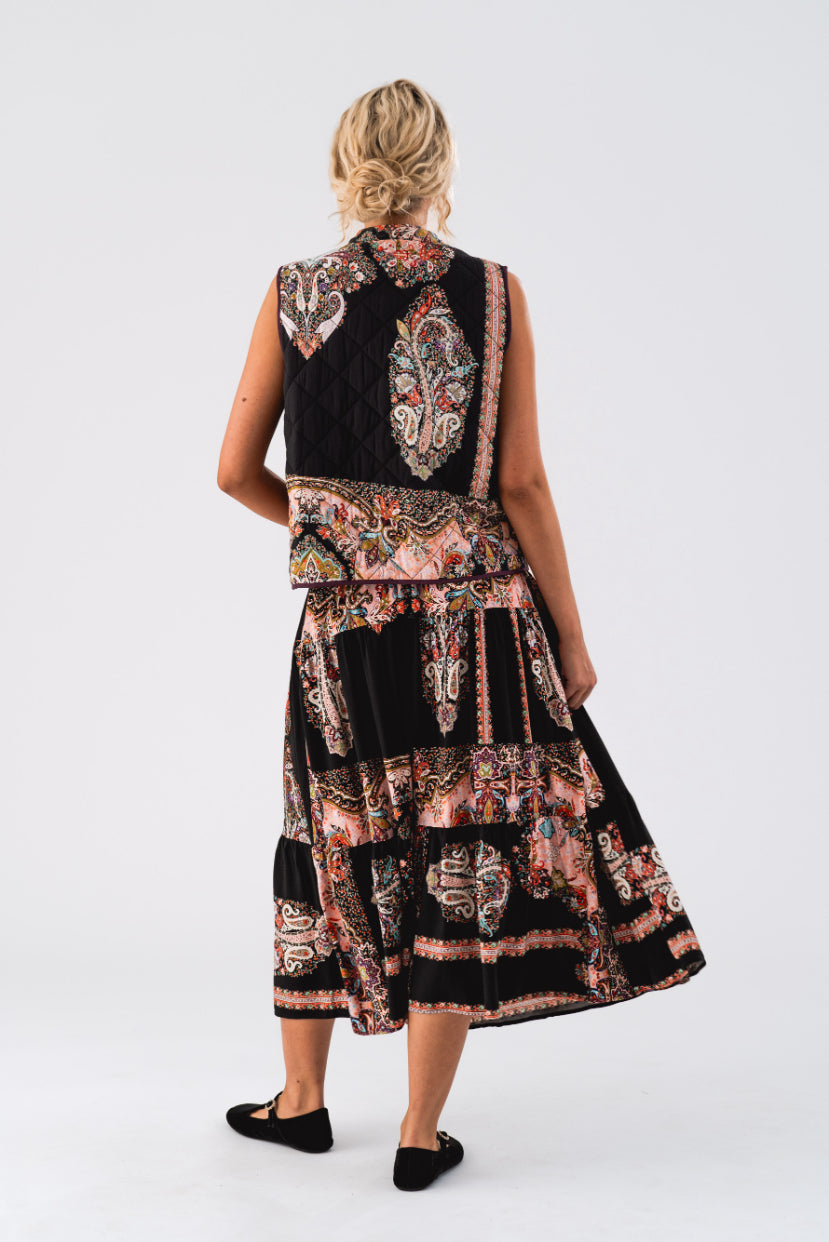 LOLLYS LAUNDRY Cairo Vest | Flower Print