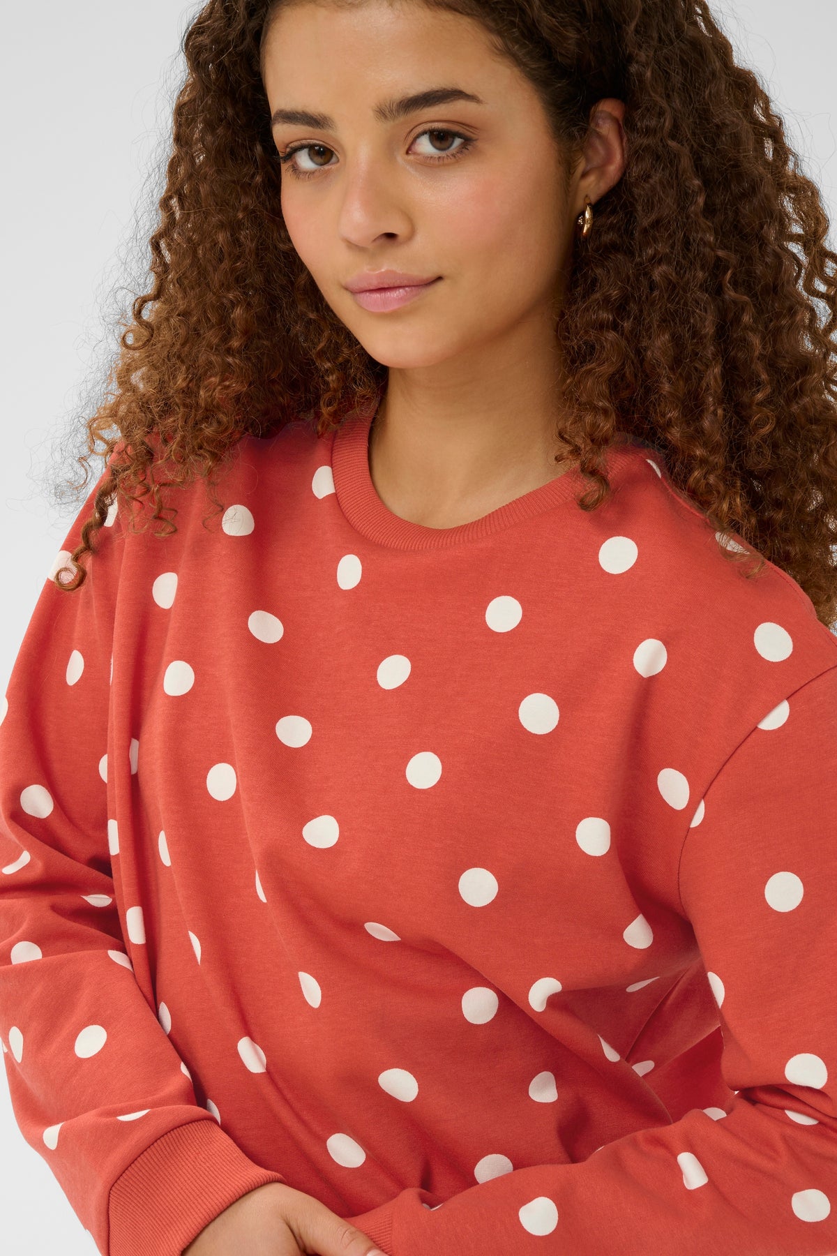 Zagna Sweat Pullover | Valiant Poppy