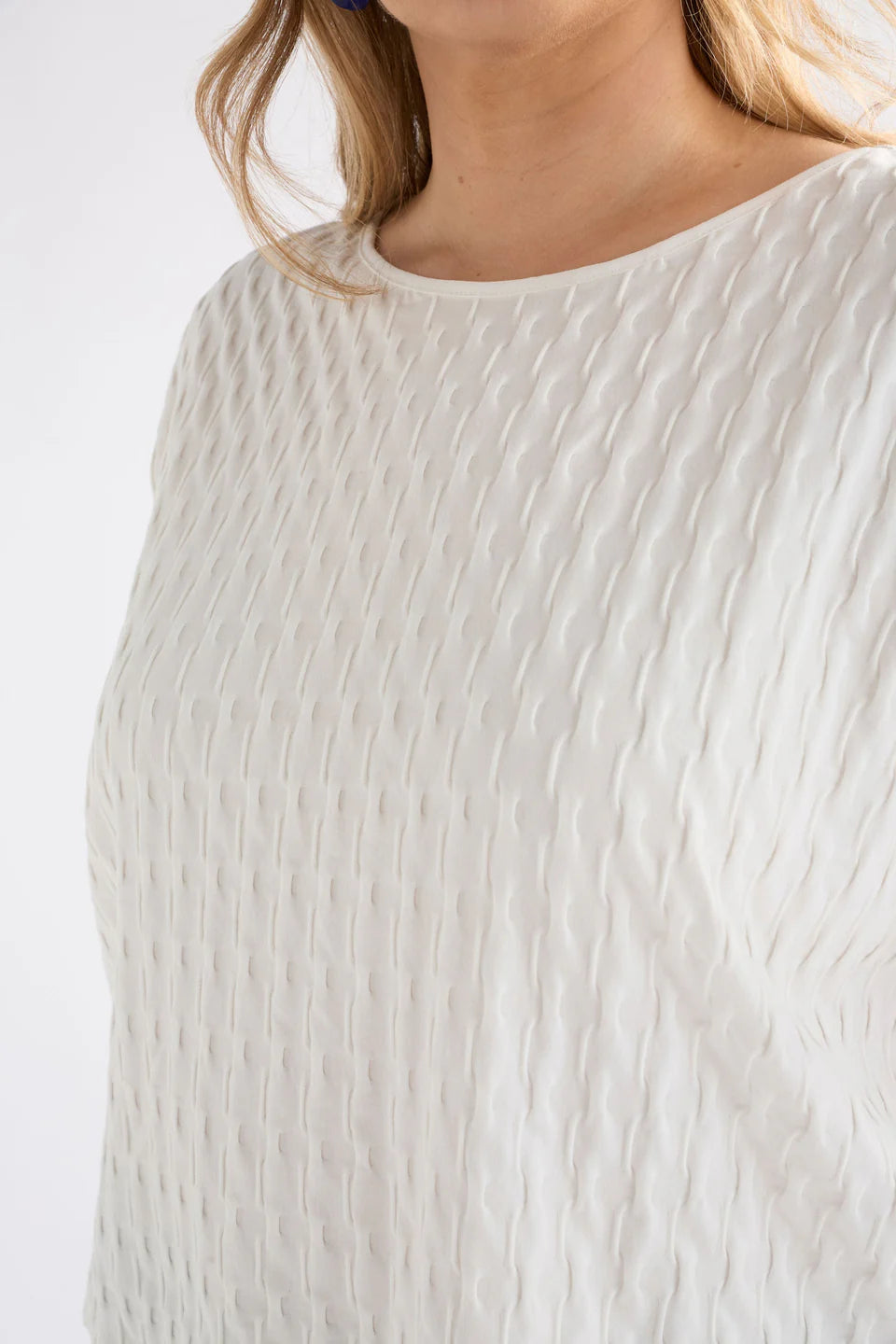Orta Boxy Tshirt | White