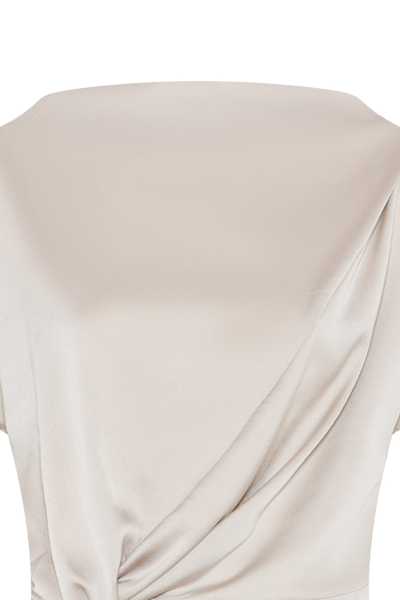 Acacia Tinja Blouse | Silver Cloud