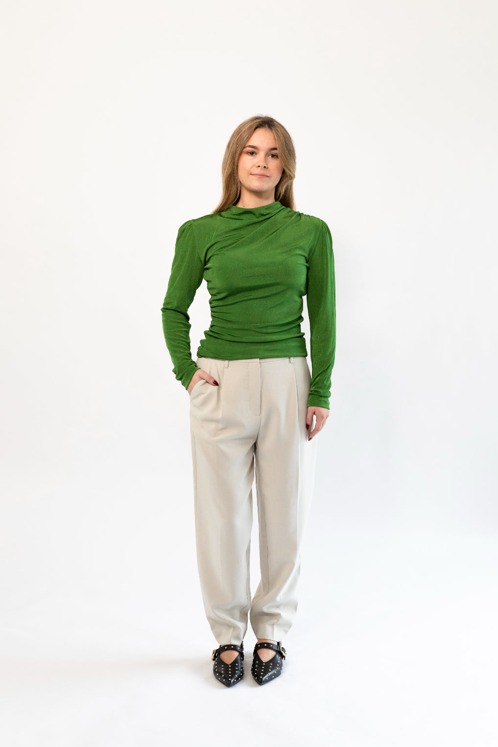 Cedrus Tonna Blouse | Fresh Green
