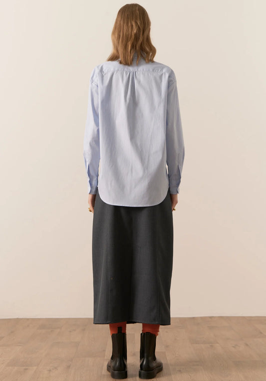 Reeve Trouser Skirt | Charcoal
