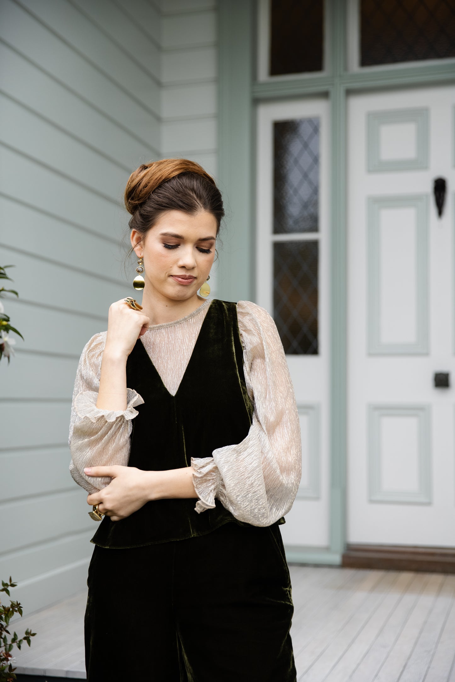 Dyrberg/Kern Sedora Earring - SG Grey