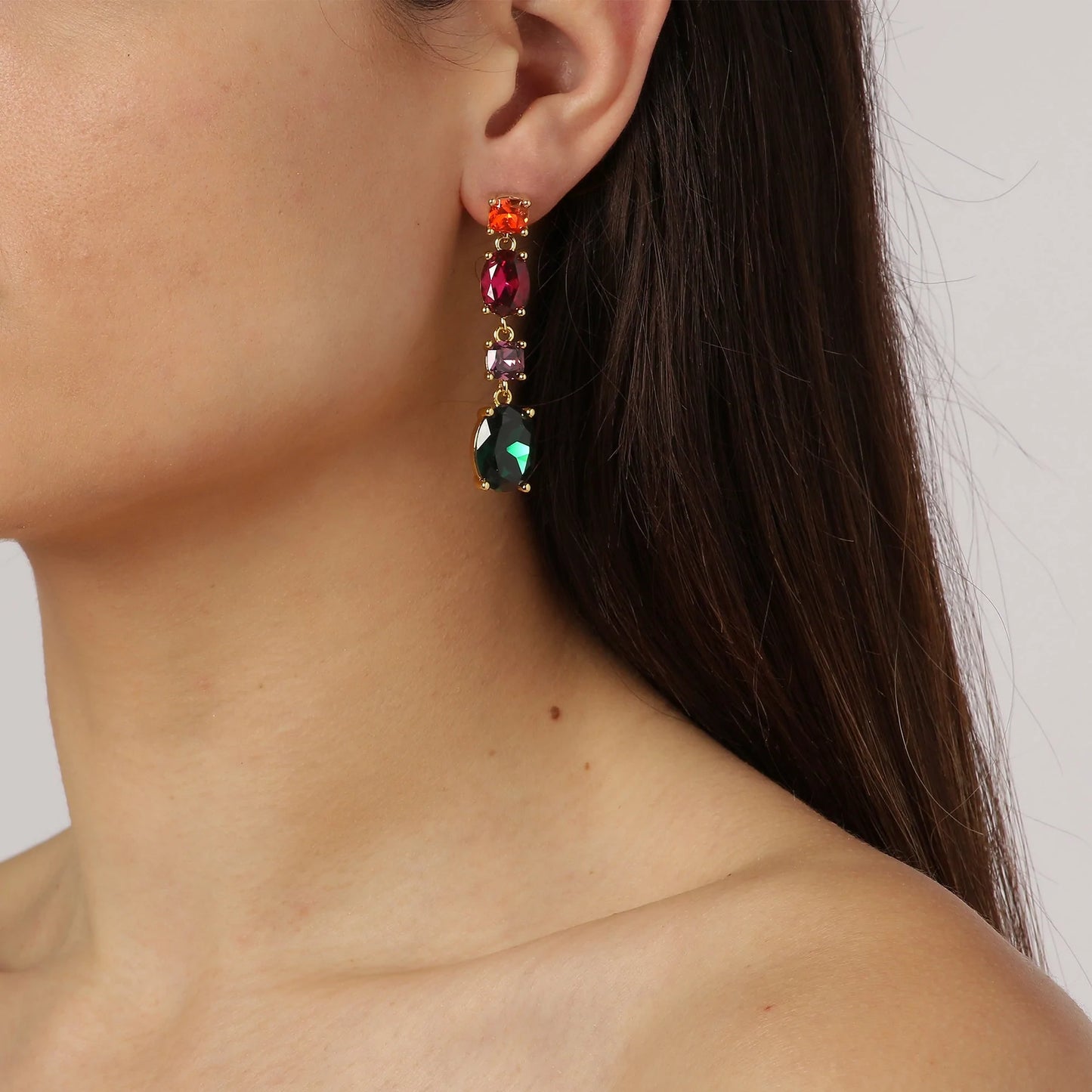 DYRBERG/KERN Cornelia Earrings | SG Rainbow