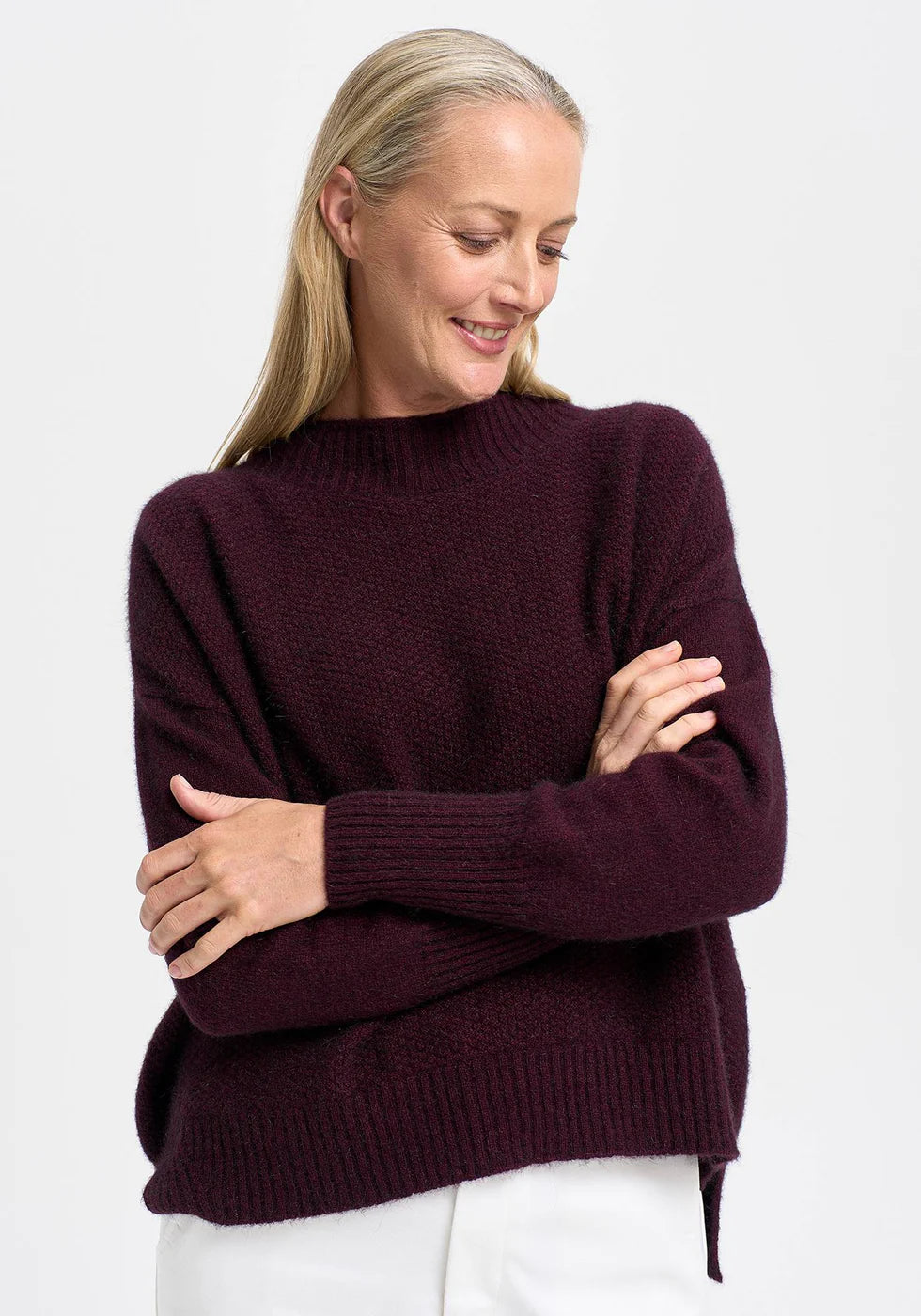 Sofia Sweater | Beetroot