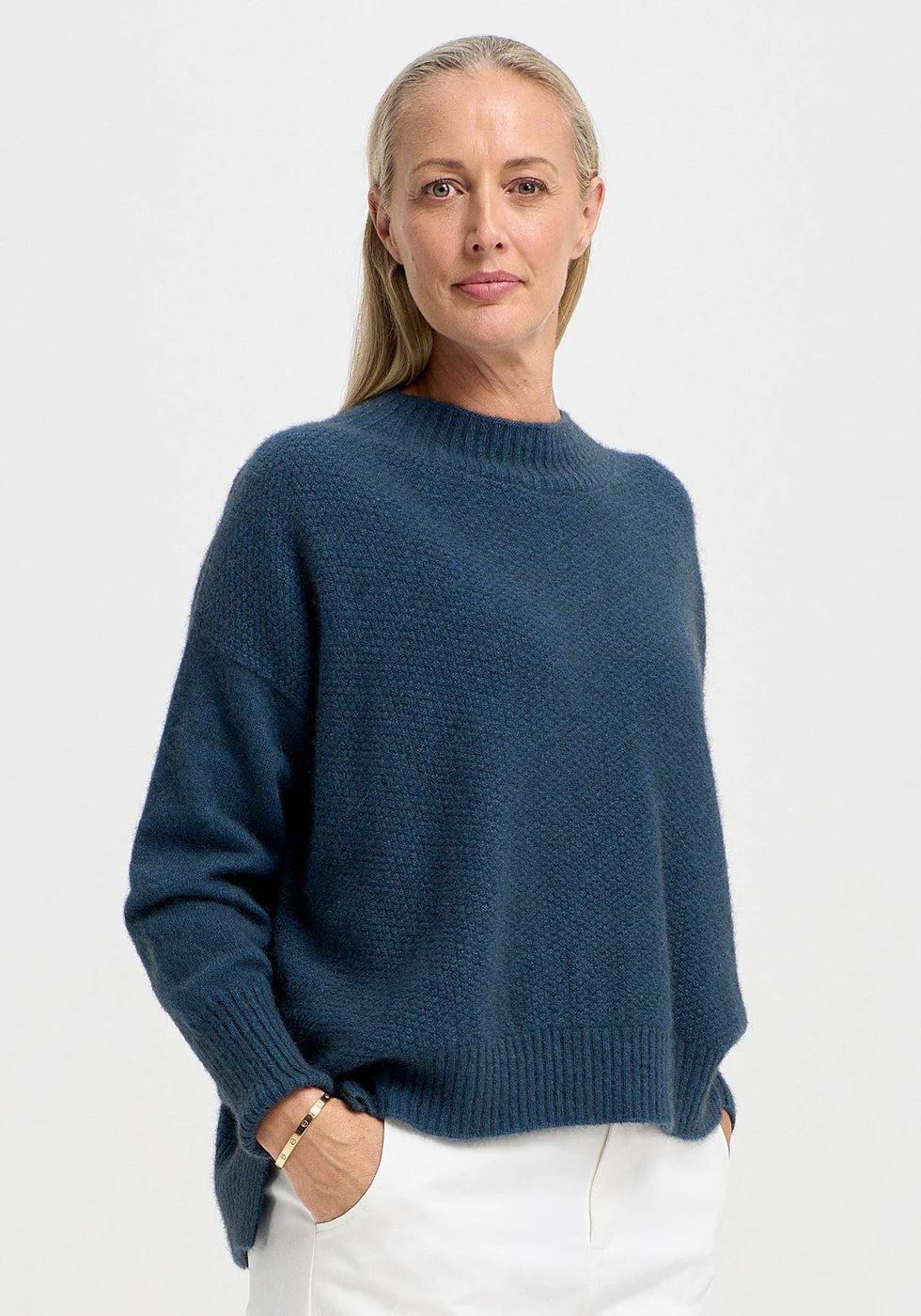 Sofia Sweater | Deep Sea