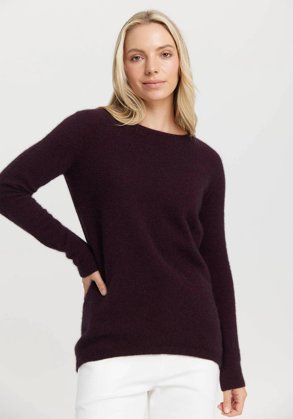 Essence Sweater | Beetroot