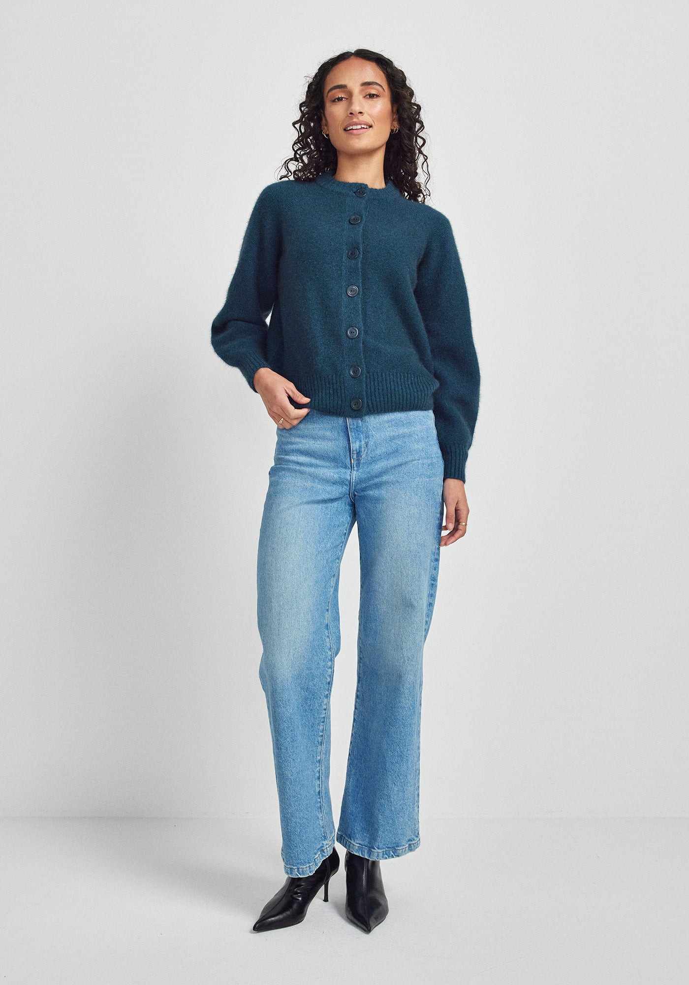 Nyra Cardi | Deep Teal