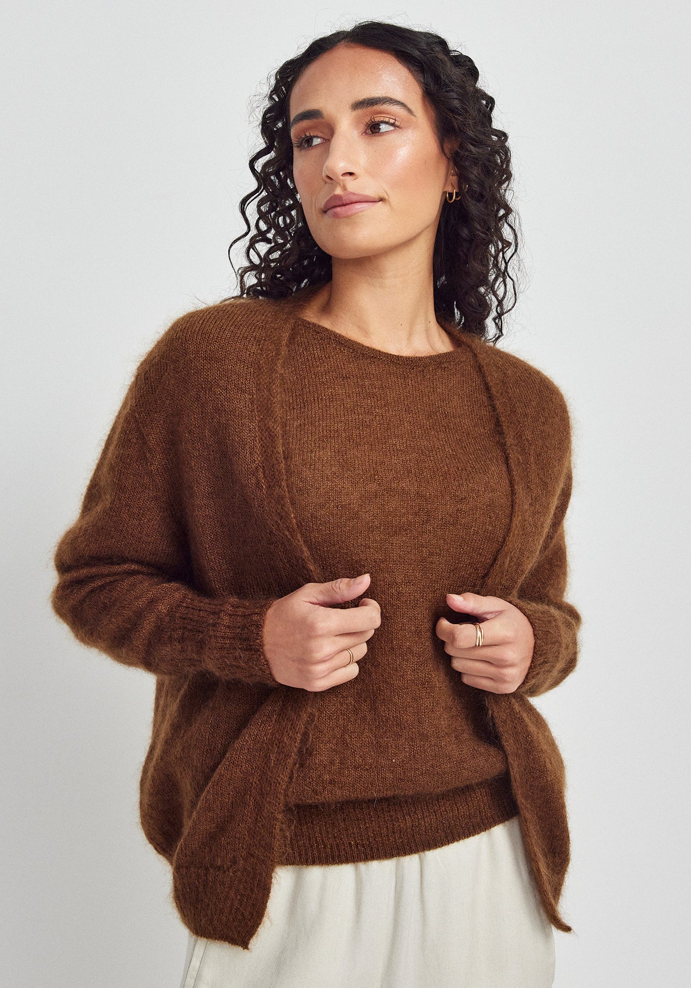 Linden Cardi | Gingerbread