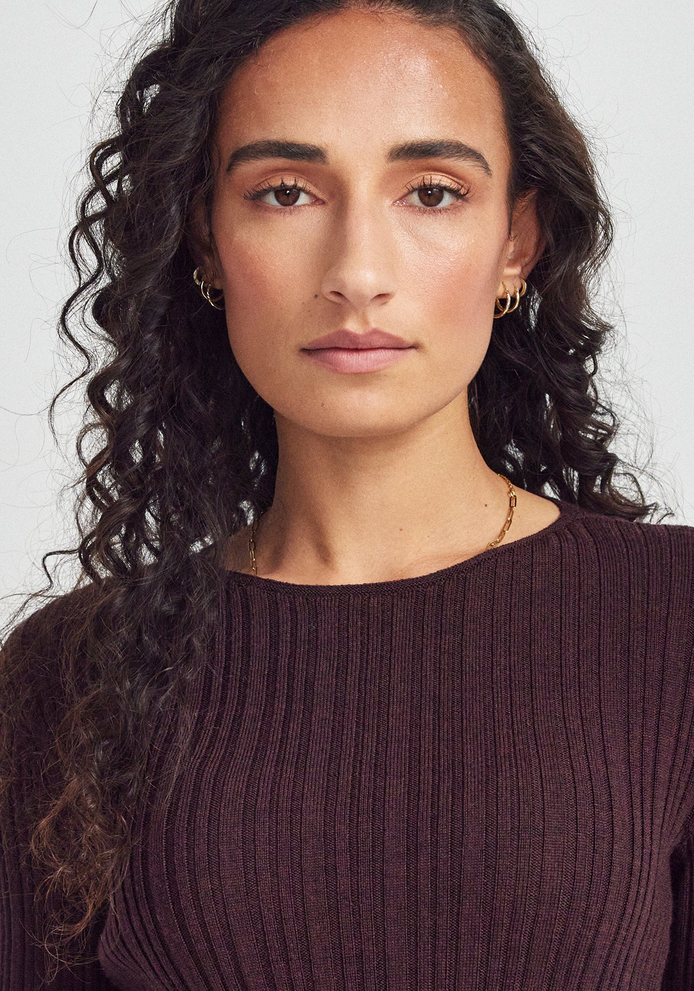 Ella Rib Top | Noirberry