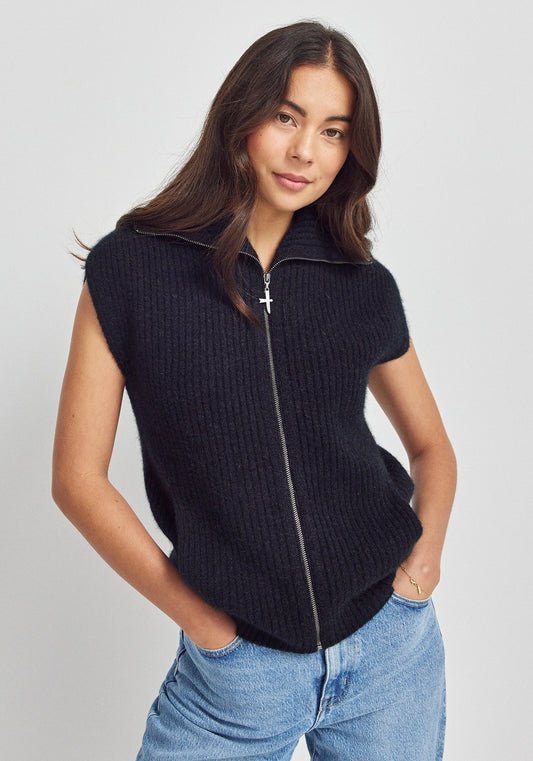 Kay Zip Vest | Jet