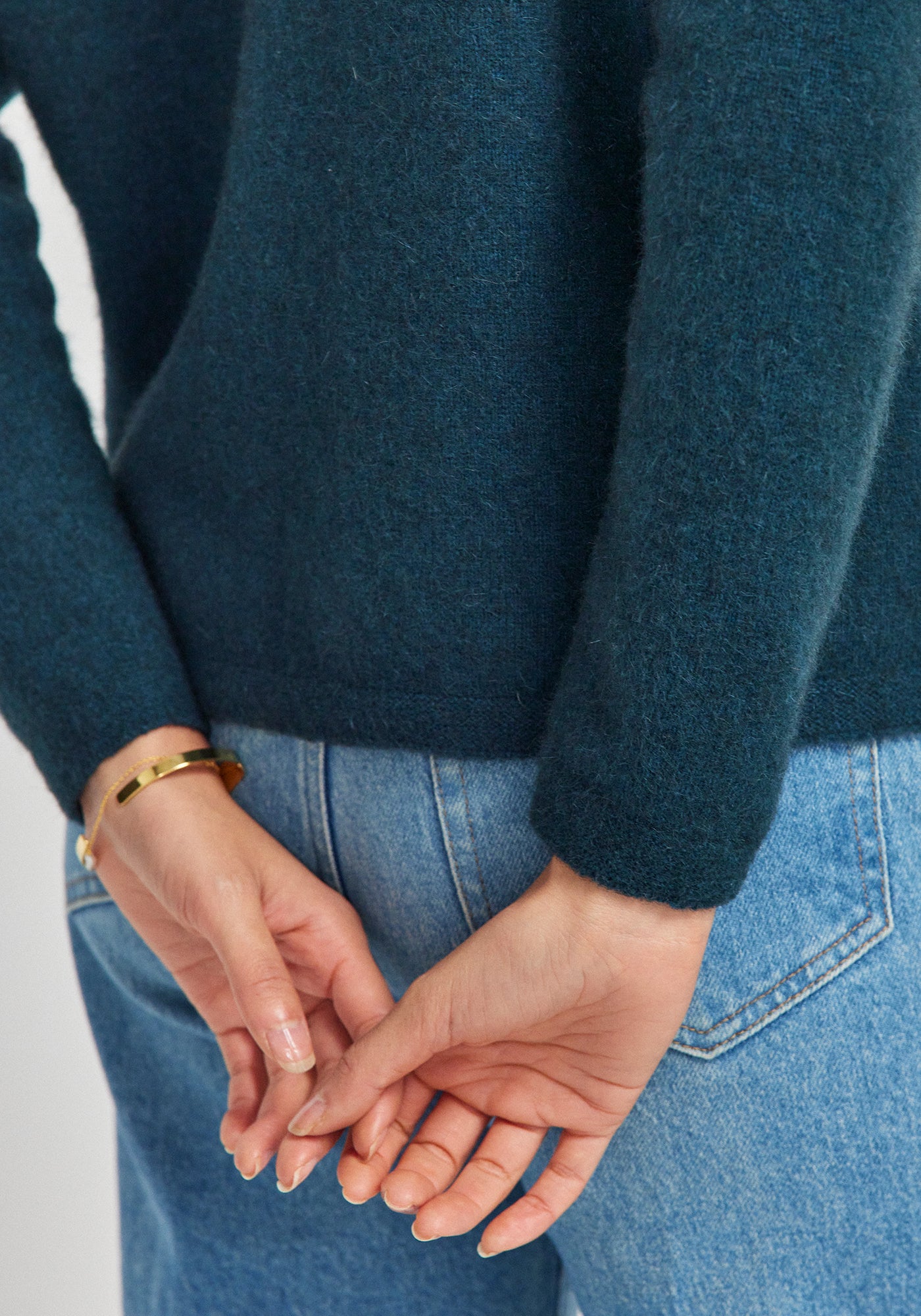 Michelle Sweater | Deep Teal