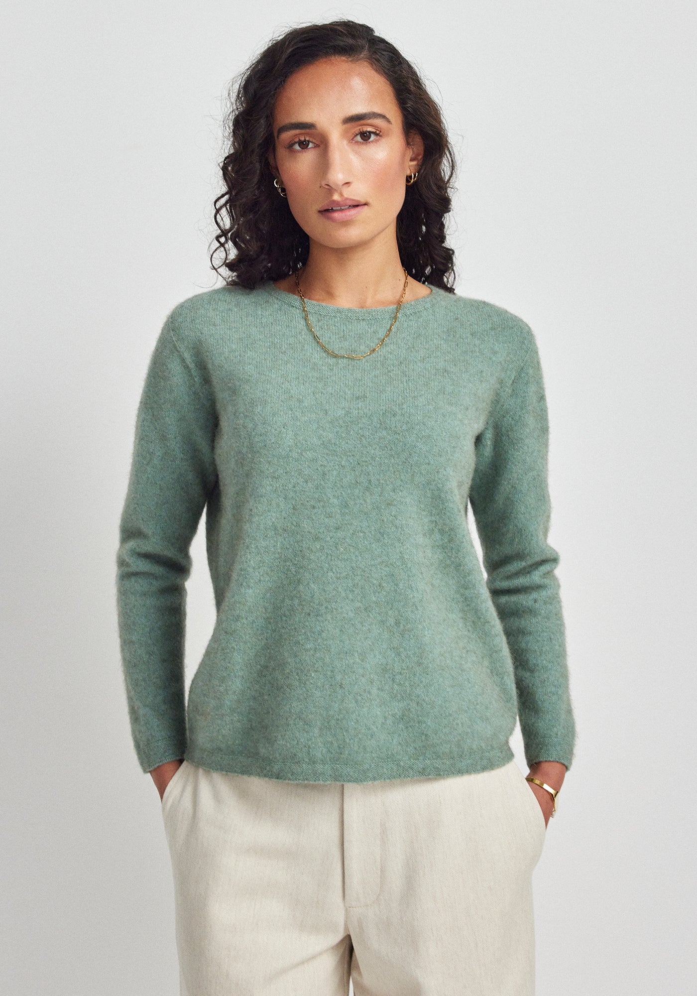 Michelle Sweater | Eggshell