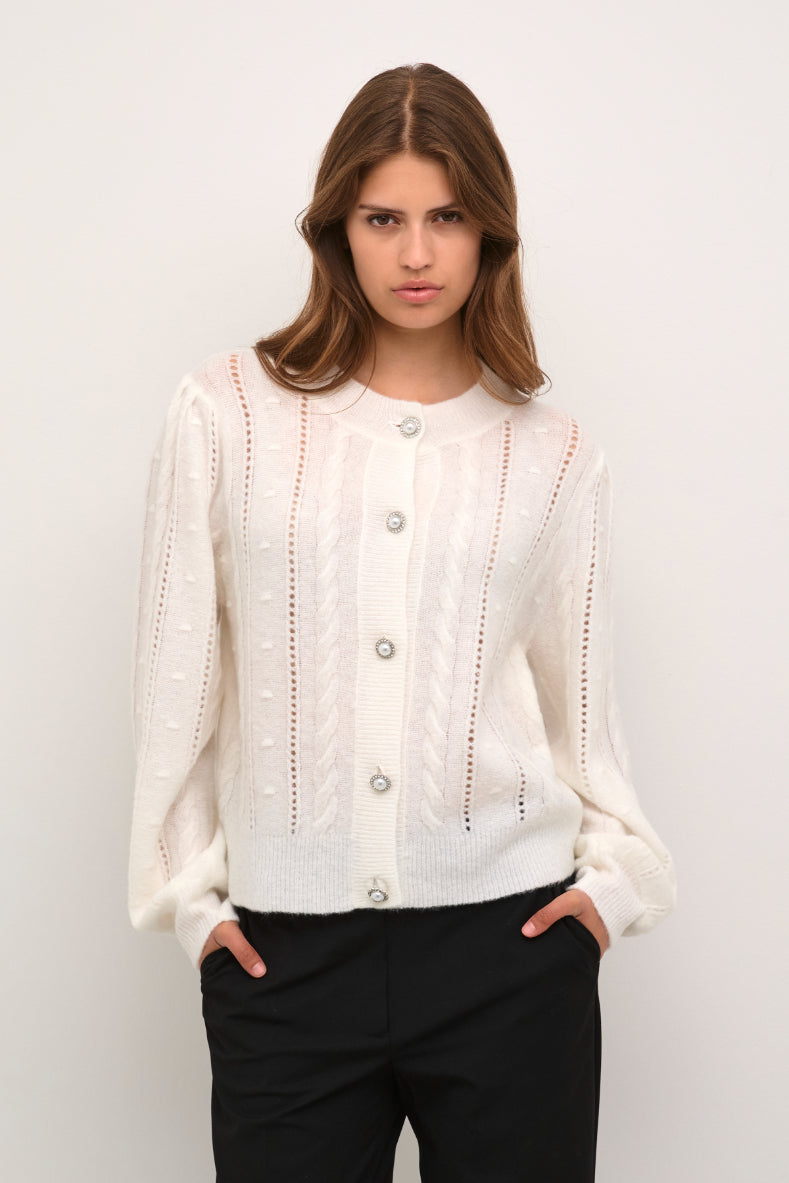 KAREN BY SIMONSEN NoabelleKB Cardigan | Egret