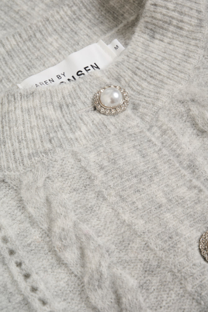 KAREN BY SIMONSEN NoabelleKB Cardigan | Grey