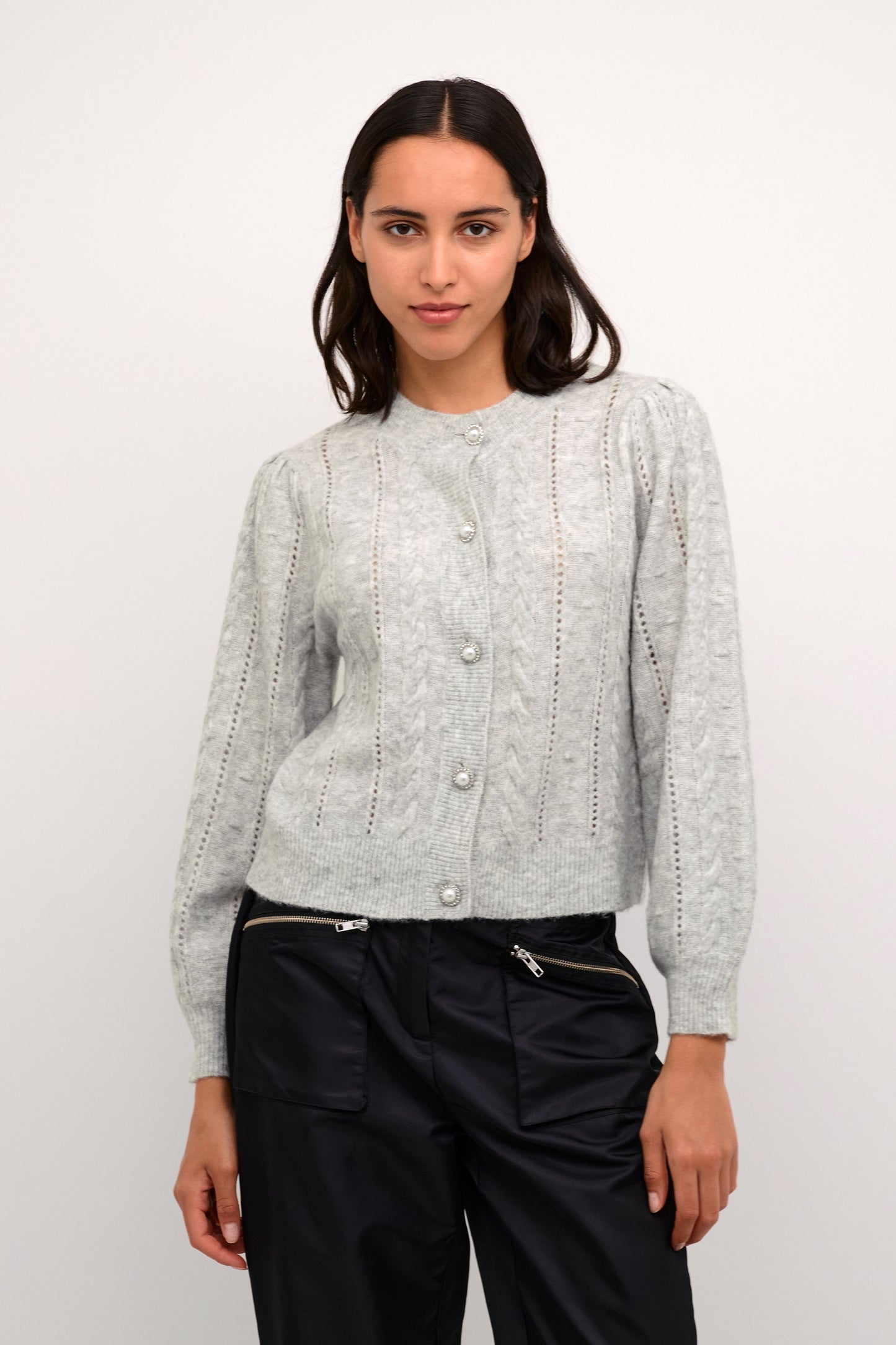 KAREN BY SIMONSEN NoabelleKB Cardigan | Grey