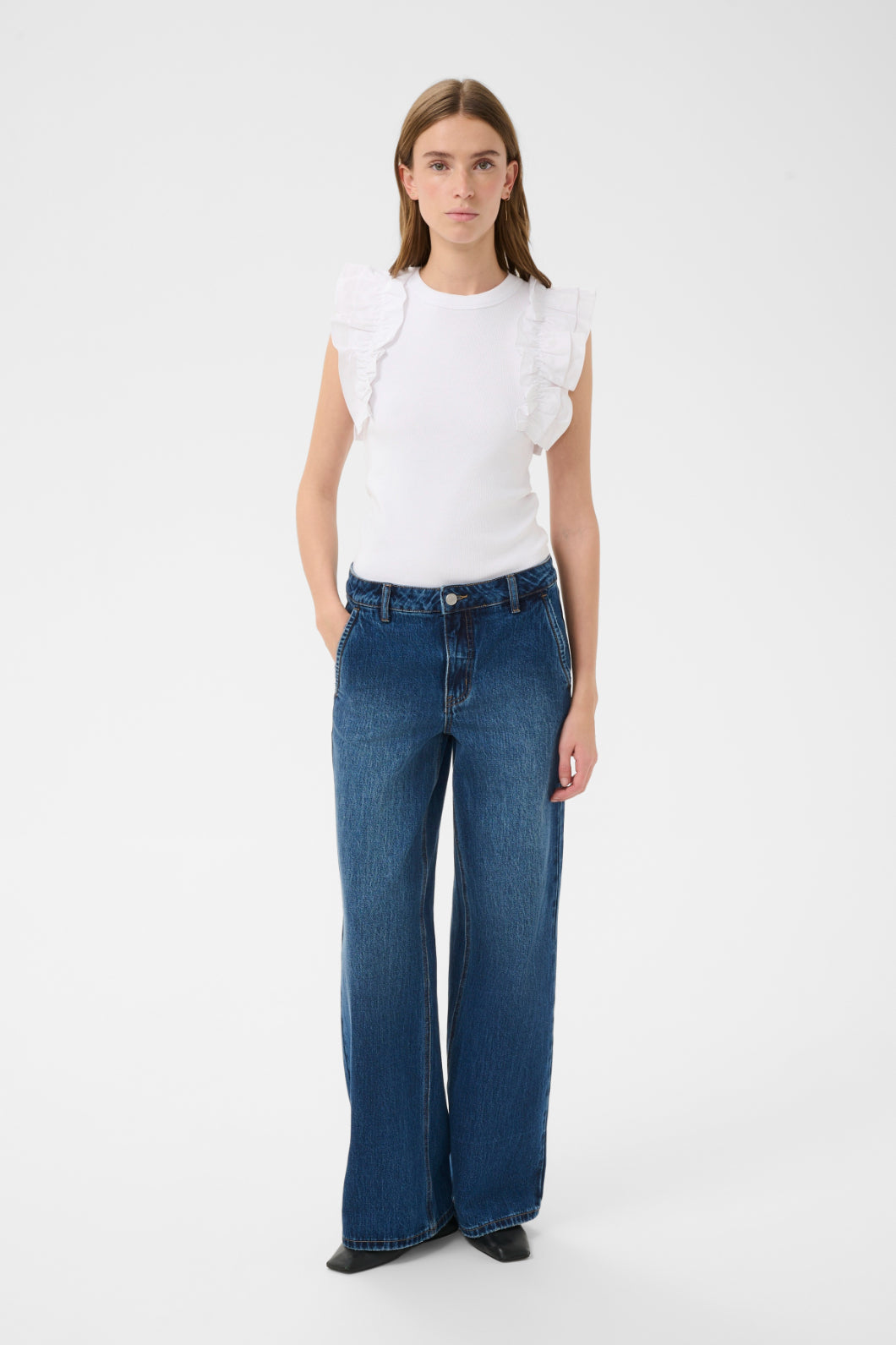 Oda Tank | Bright White