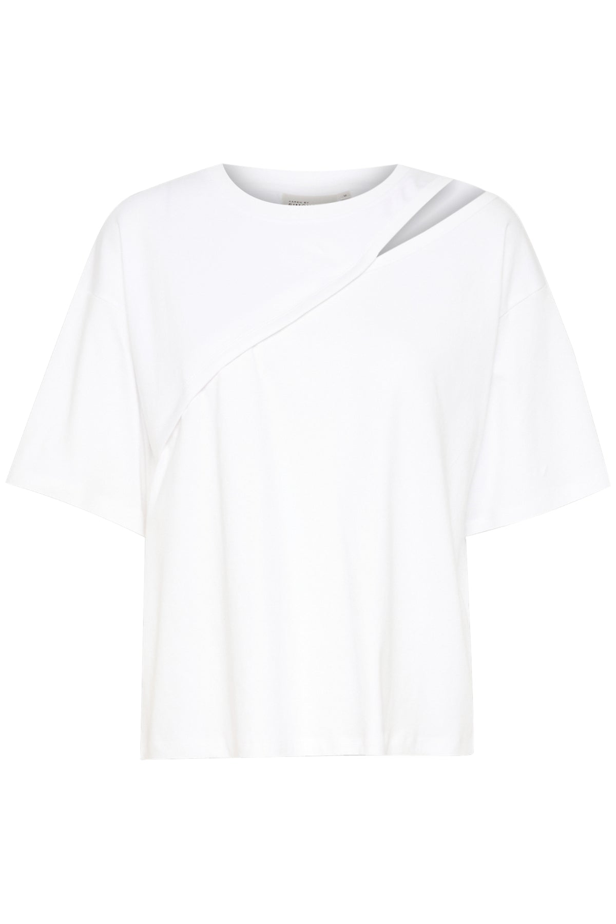 Renee Hole Tee | Bright White