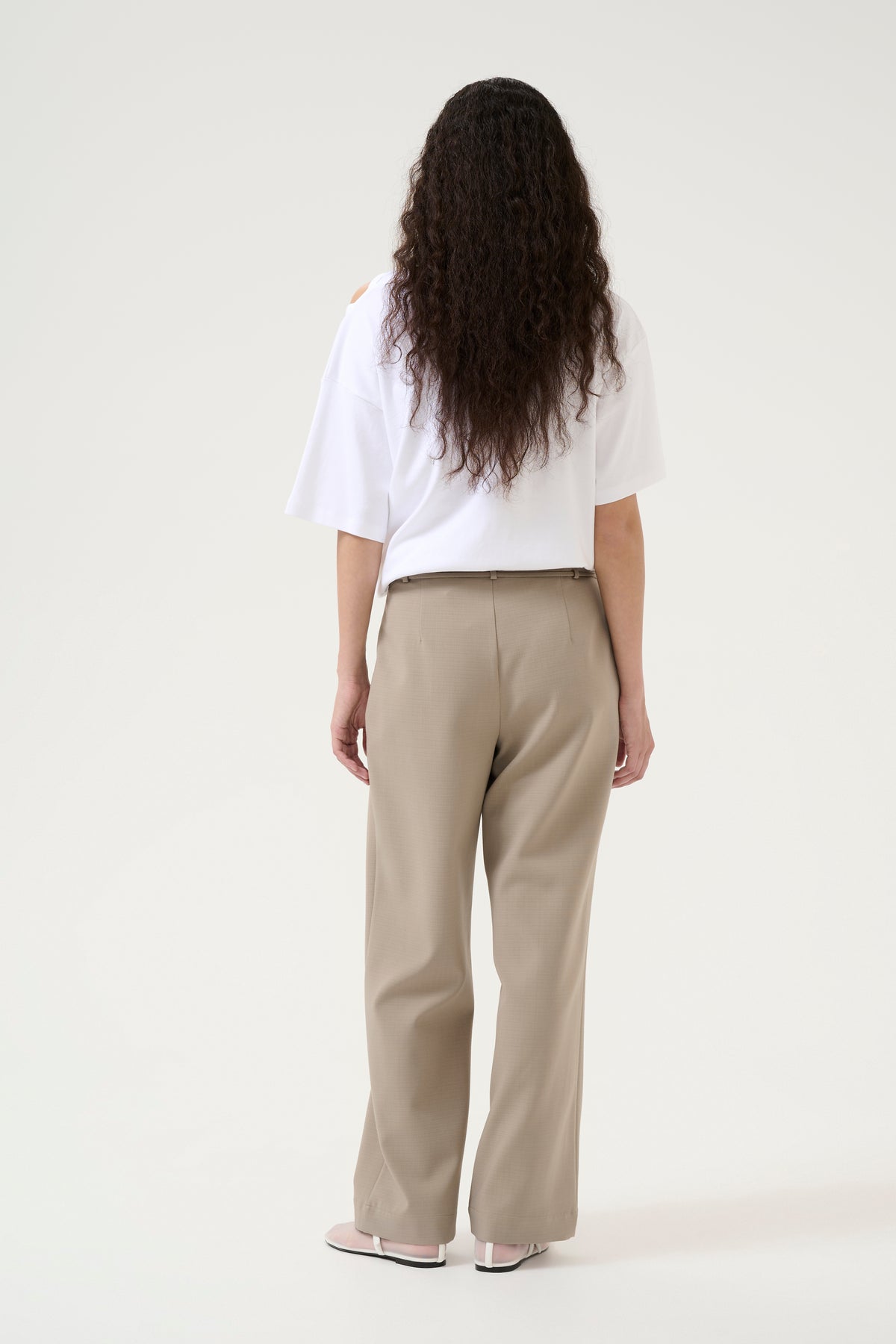 Renee Hole Tee | Bright White