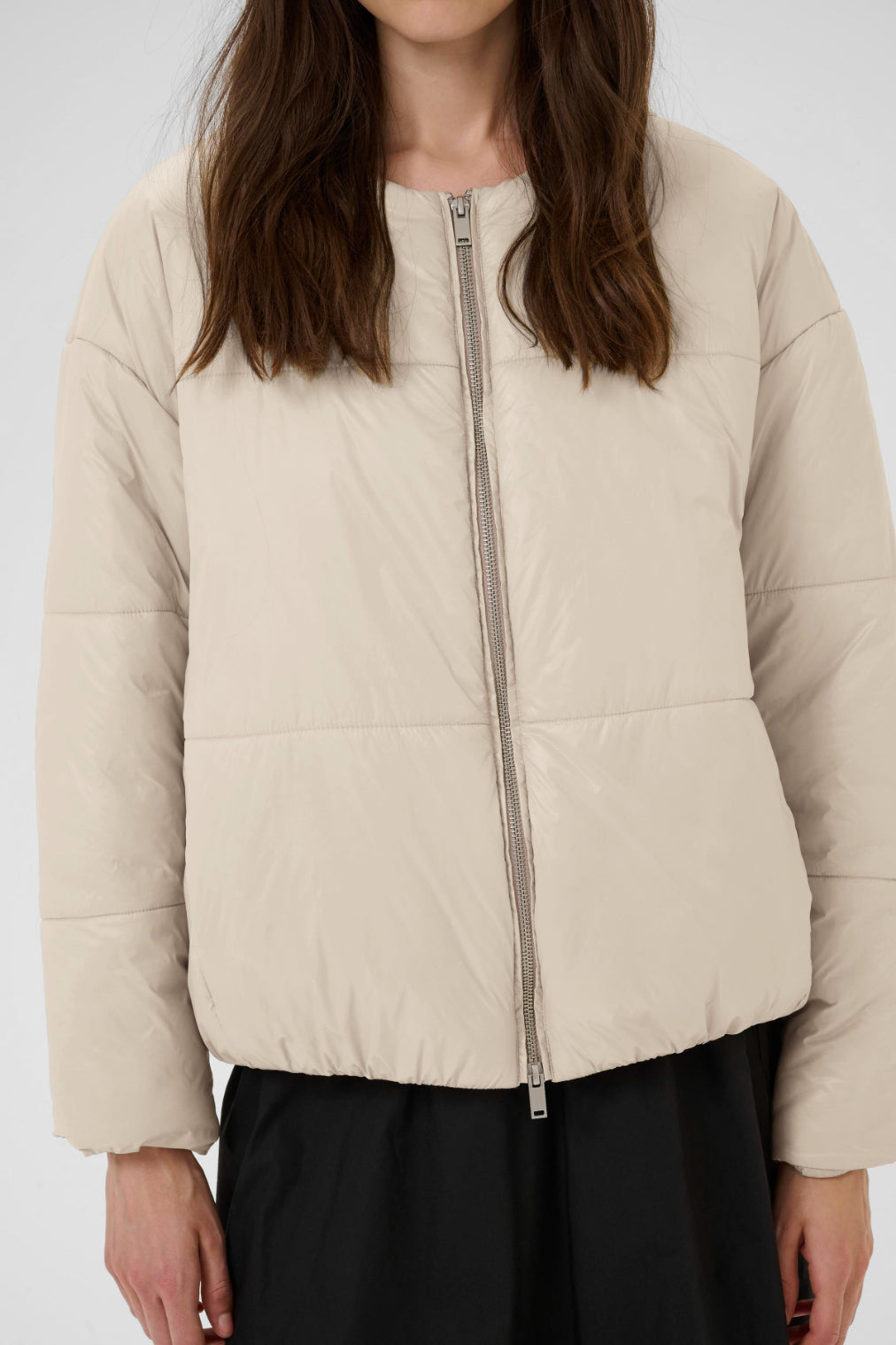 Demi Jacket | Silver Cloud