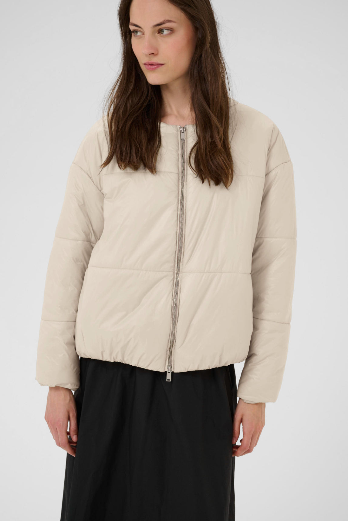 Demi Jacket | Silver Cloud