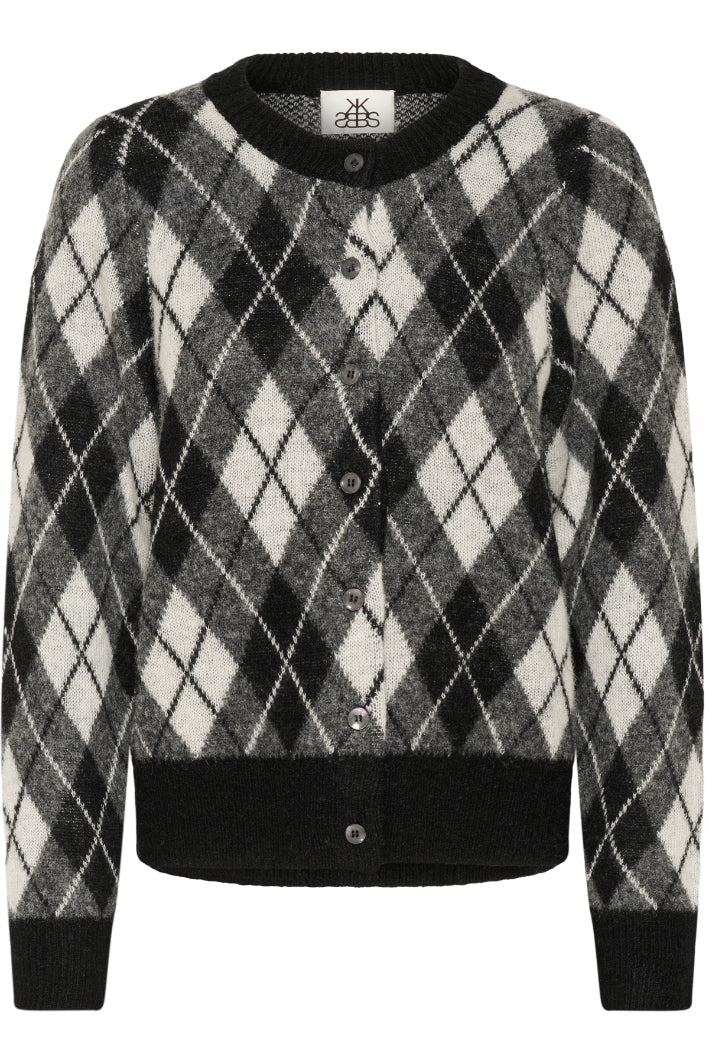 KBConstantine Cardigan | Black Harlequin