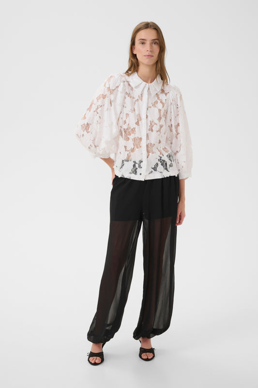 Ena Frosty Blouse | Bright White