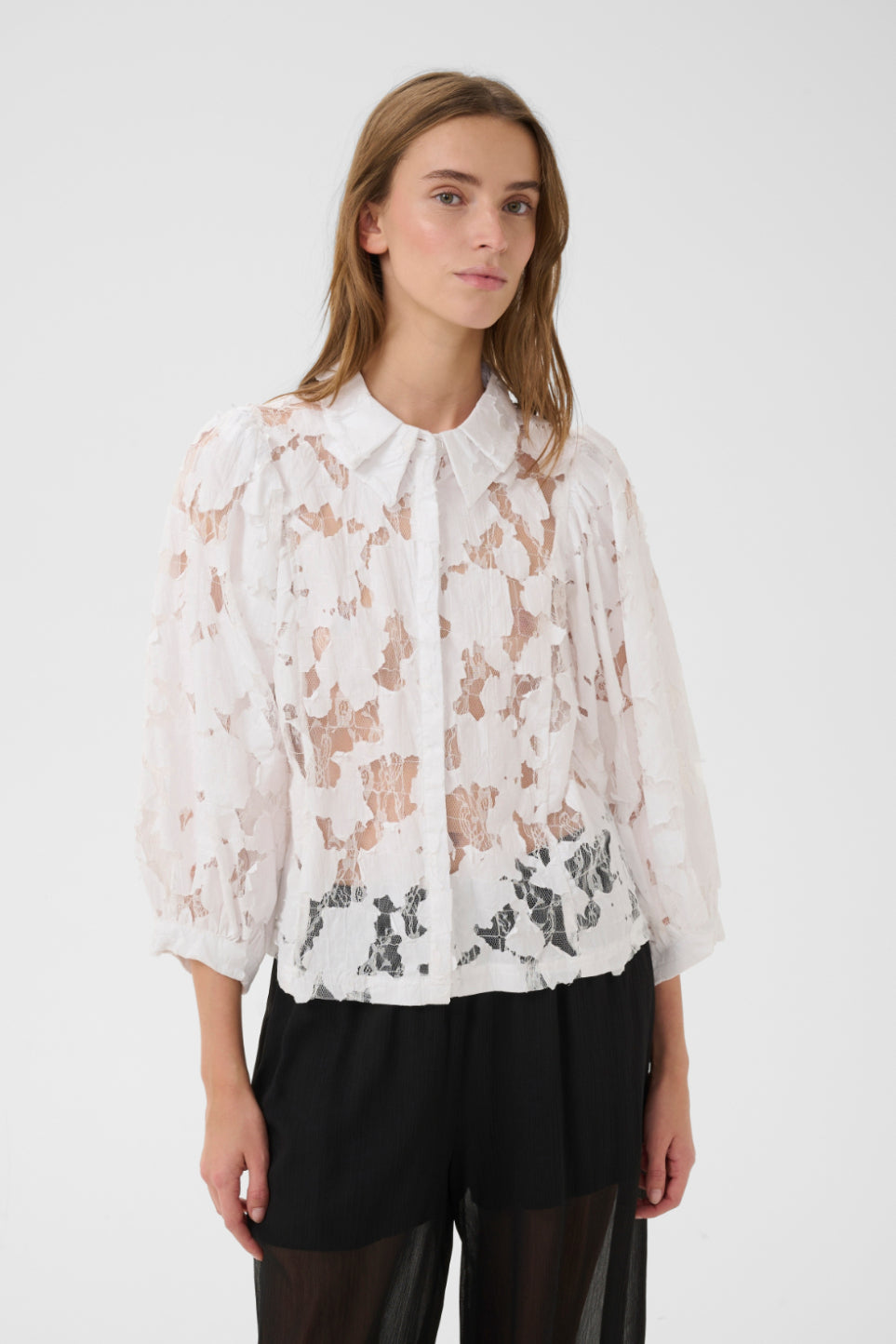 Ena Frosty Blouse | Bright White