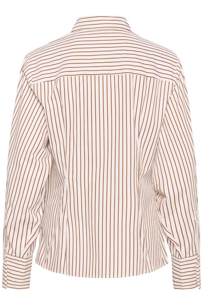 Elmira Shirt | Cinnamon Stripe