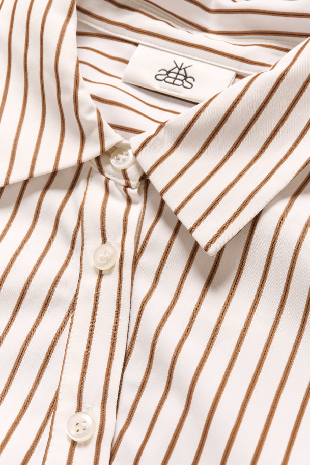 Elmira Shirt | Cinnamon Stripe