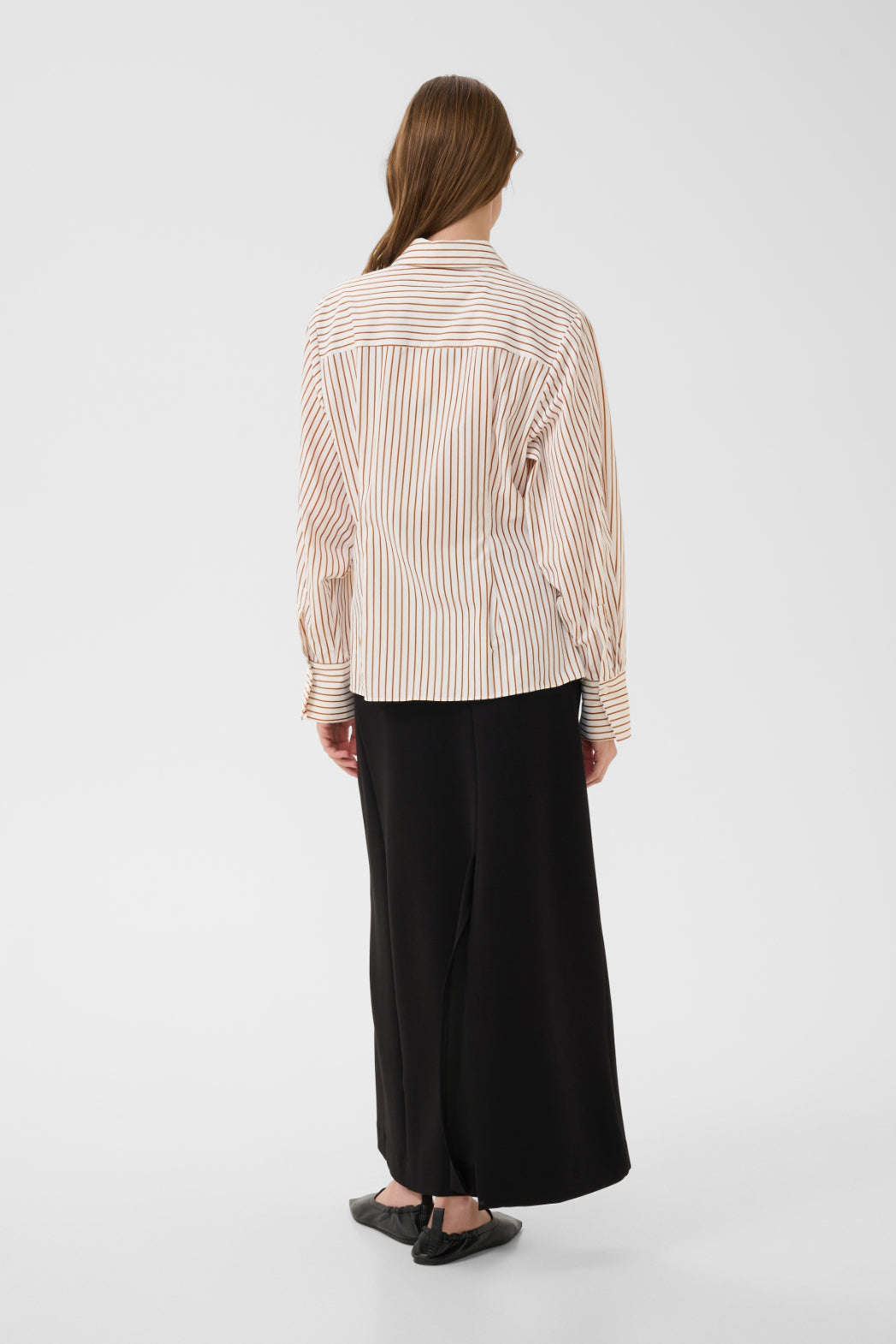 Elmira Shirt | Cinnamon Stripe