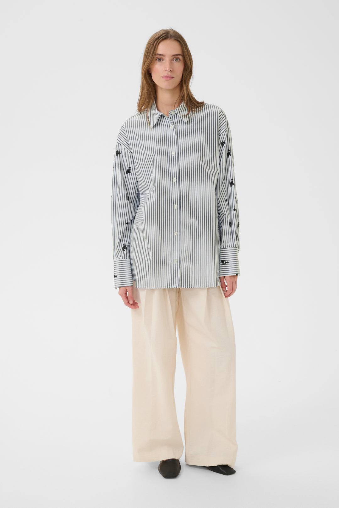 Egoni Shirt | Ombre Blue Stripe