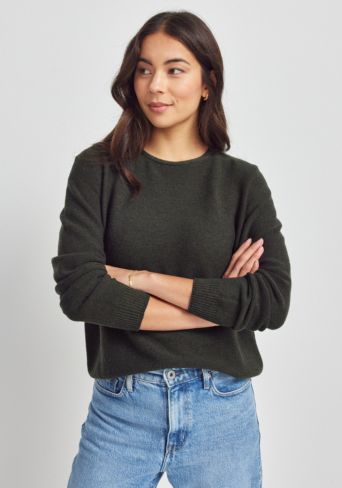Stitch Sweater | Forest