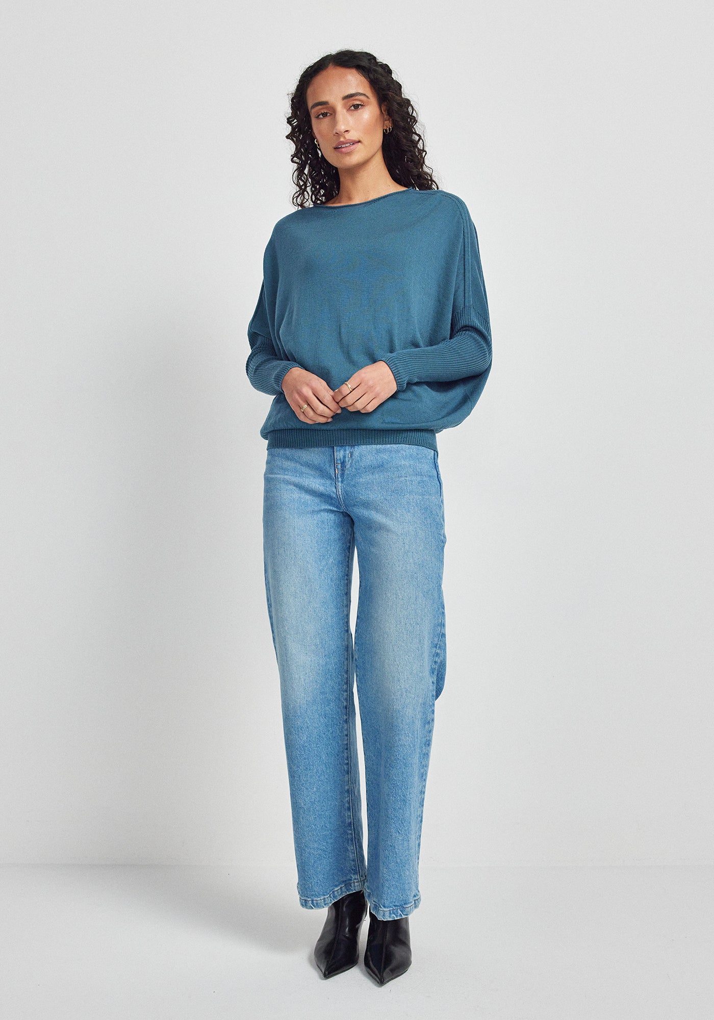 Mira Sweater | Ocean Mist