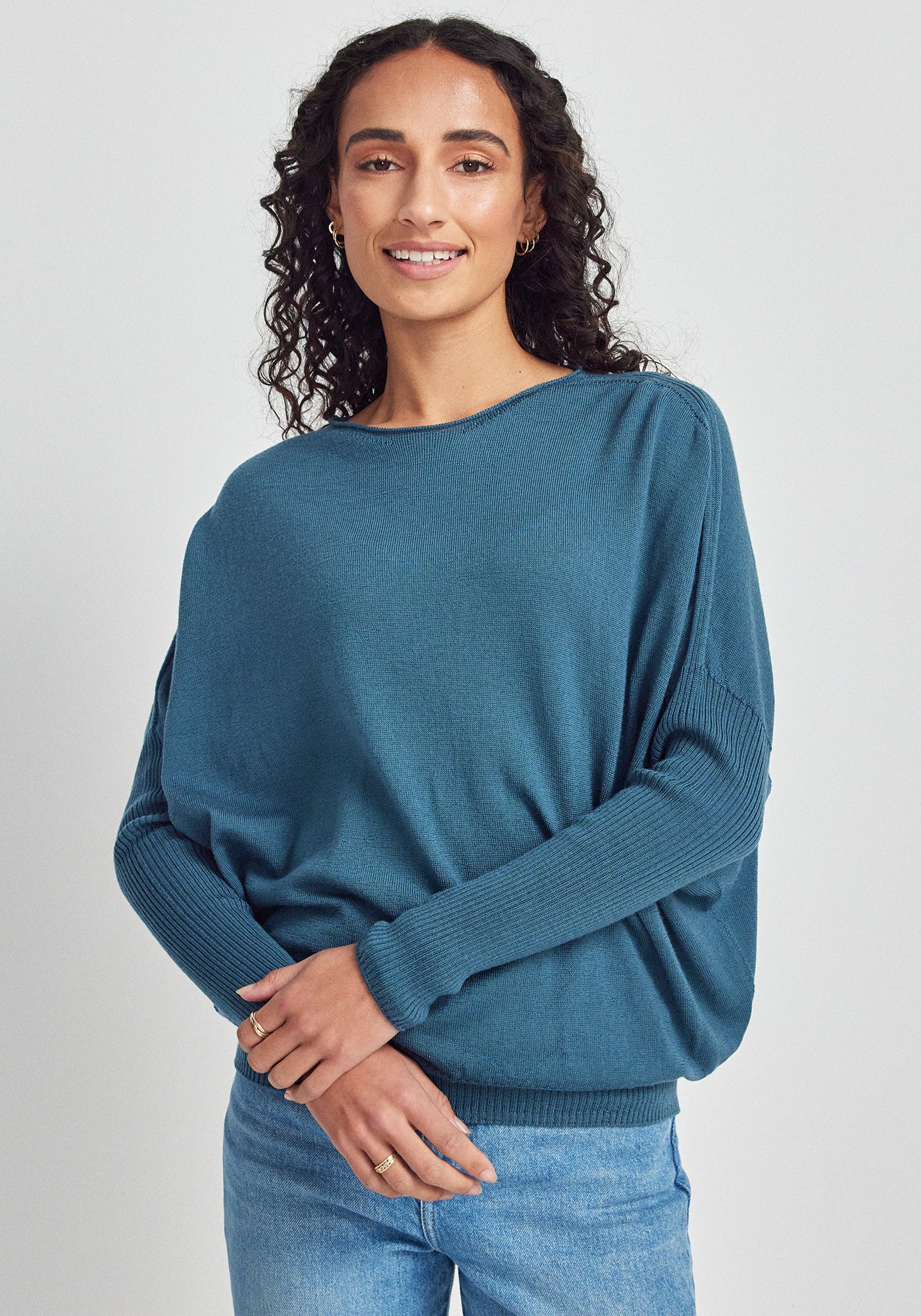 Mira Sweater | Ocean Mist
