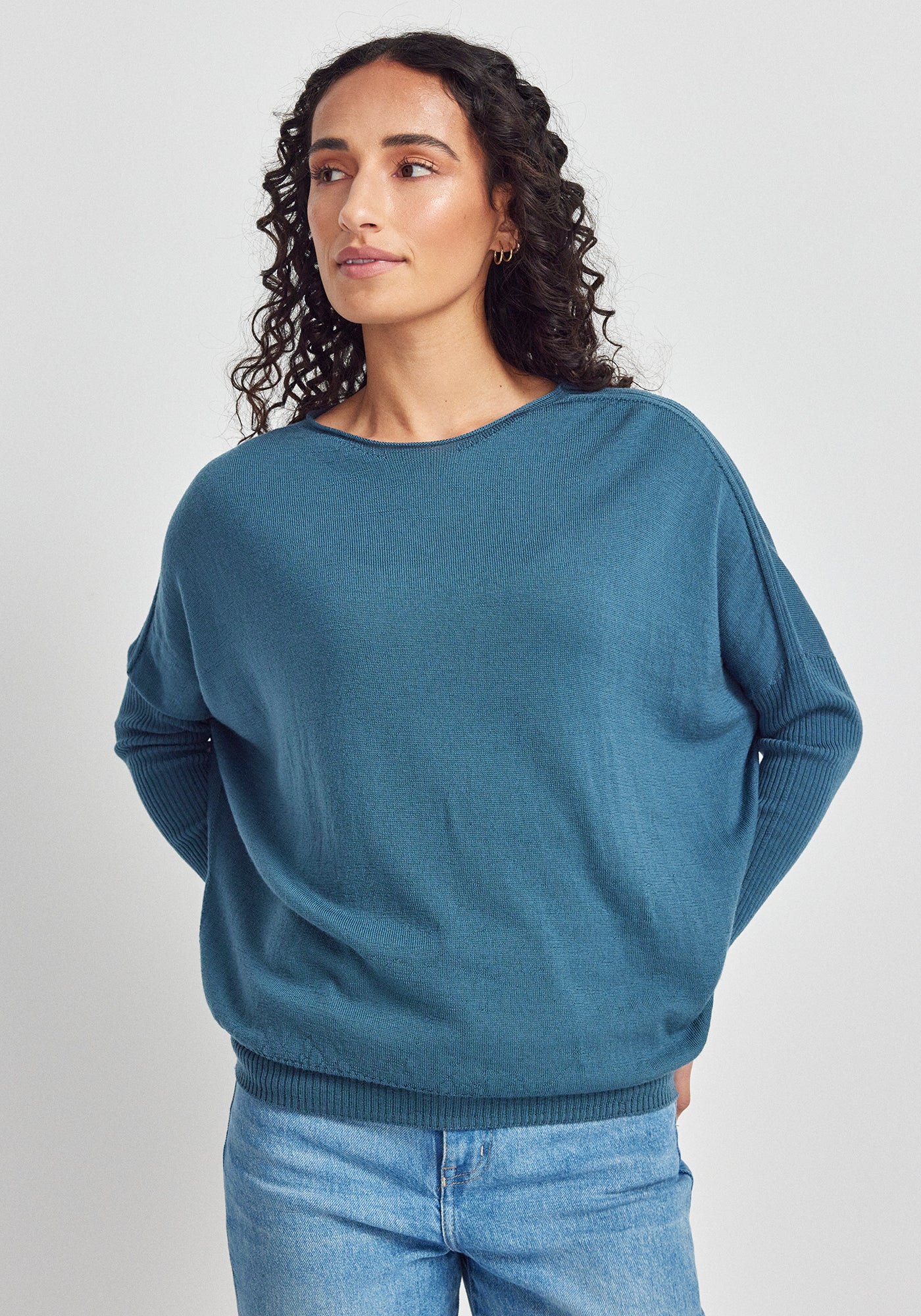 Mira Sweater | Ocean Mist
