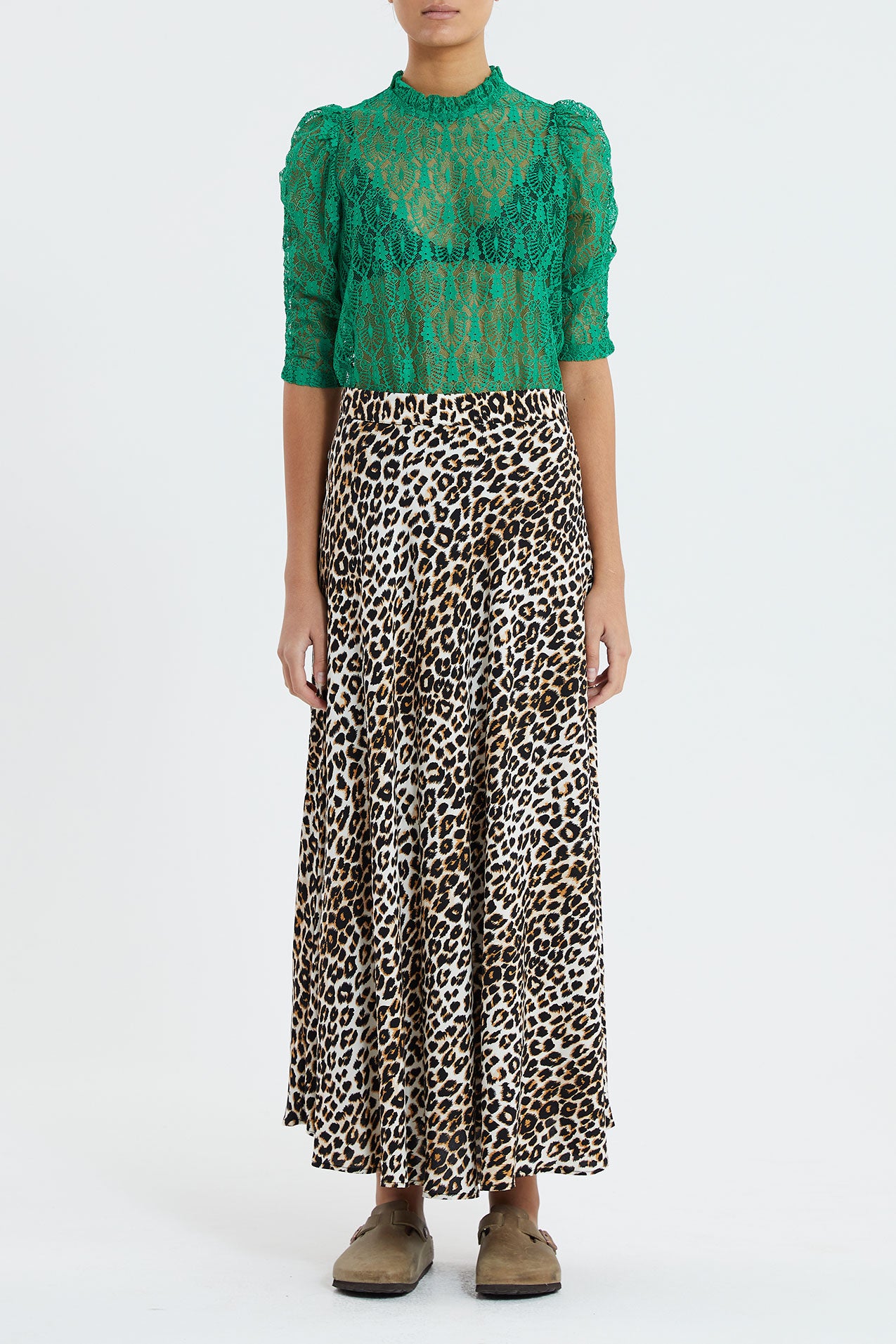 LOLLYS LAUNDRY Mio Skirt | Leopard Print