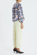Load image into Gallery viewer, Lollys Laundry Elif Shirt - Pink/Blue Flower Print
