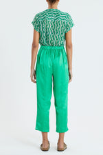 Load image into Gallery viewer, Lollys Laundry Heather Top - Green Leaf
