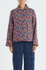 Load image into Gallery viewer, Lollys Laundry Viola Jacket - Flower Print
