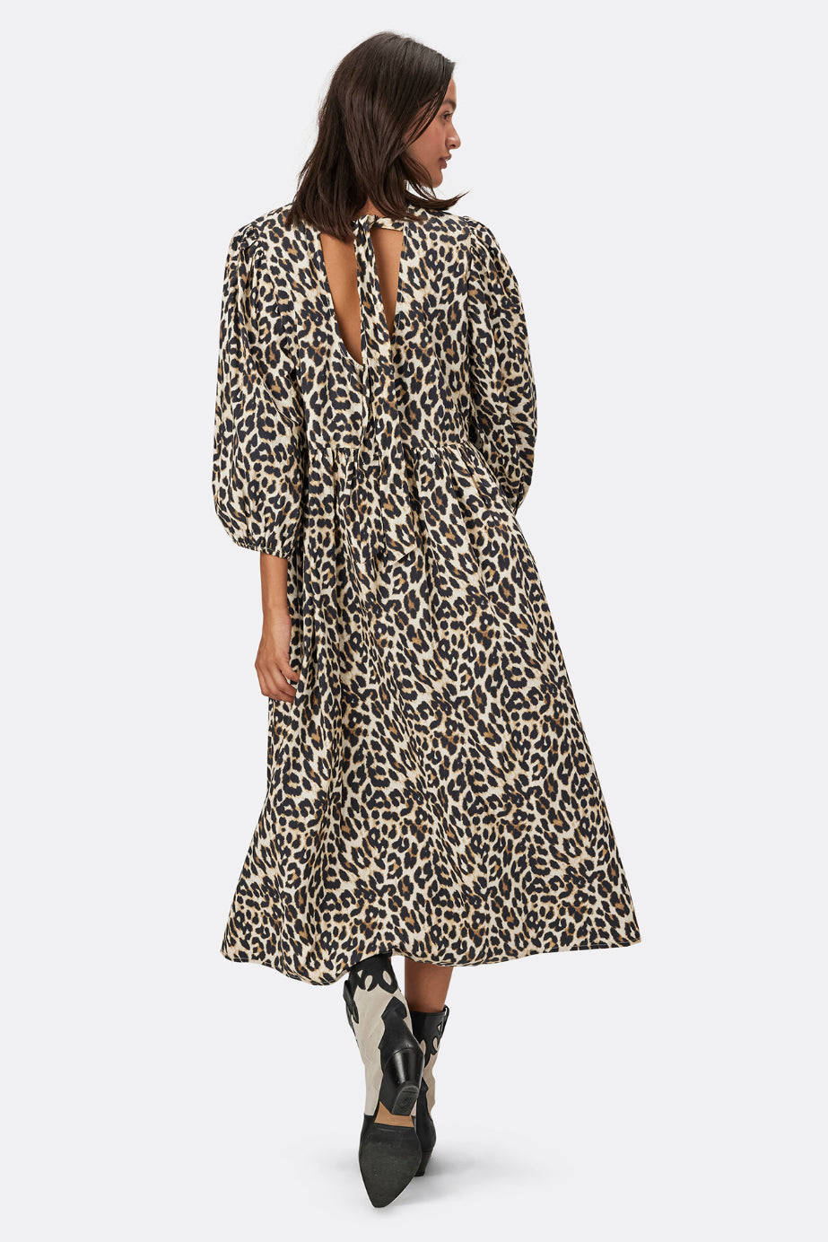 Marion Dress | Leopard