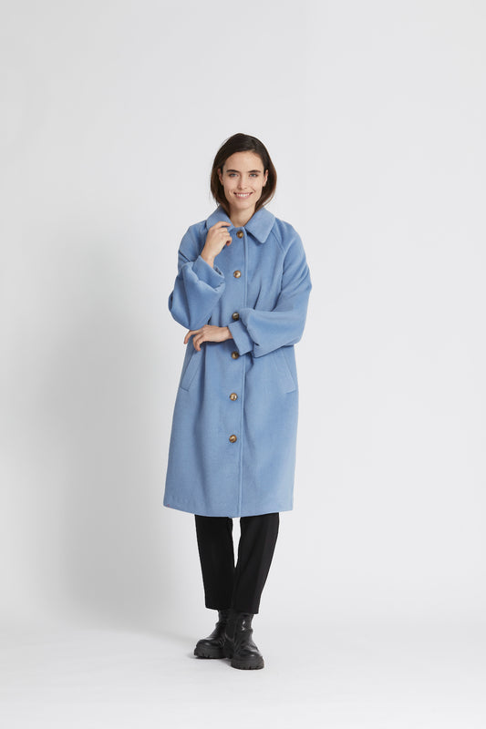 Addison Coat | Riverside Blue