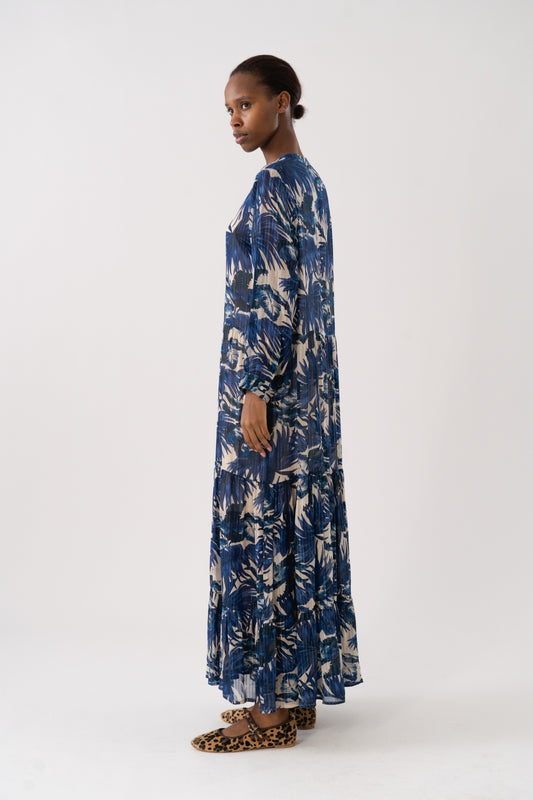 LOLLYS LAUNDRY Nee Maxi Dress | Blue