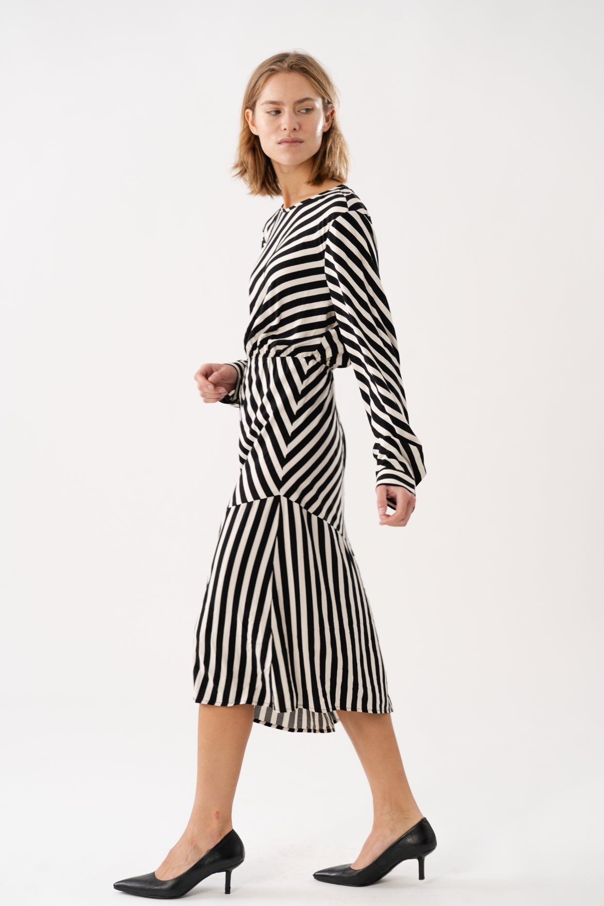 LOLLYS LAUNDRY Riga Dress | Stripe