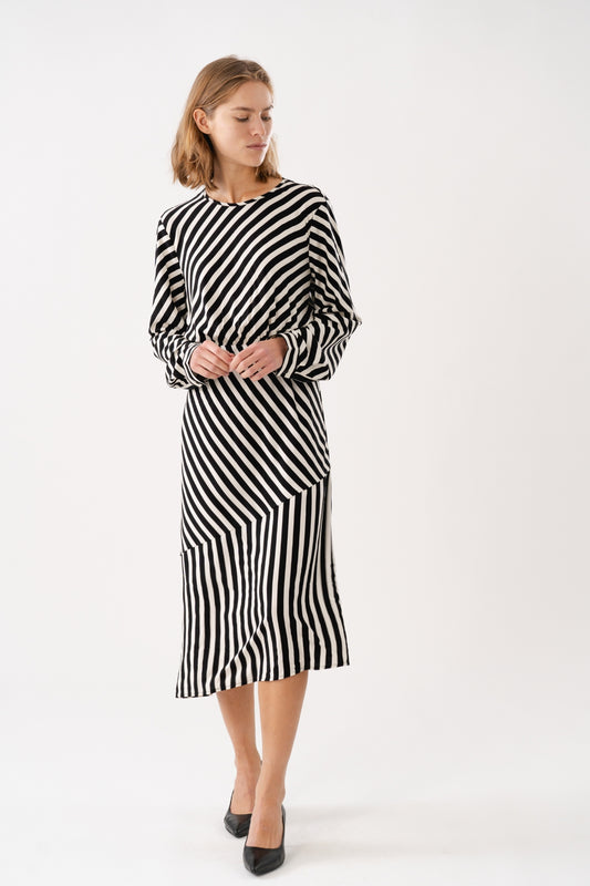 LOLLYS LAUNDRY Riga Dress | Stripe