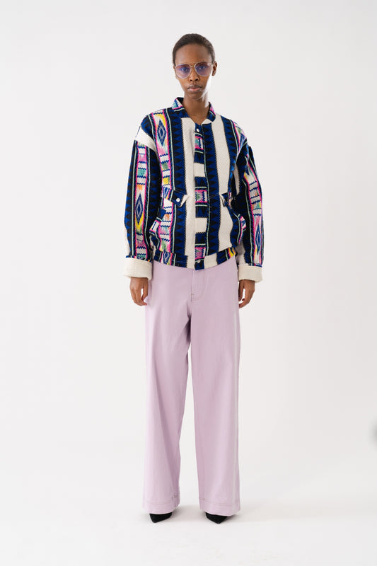 LOLLYS LAUNDRY Hawaii Jacket | Multi Coloured