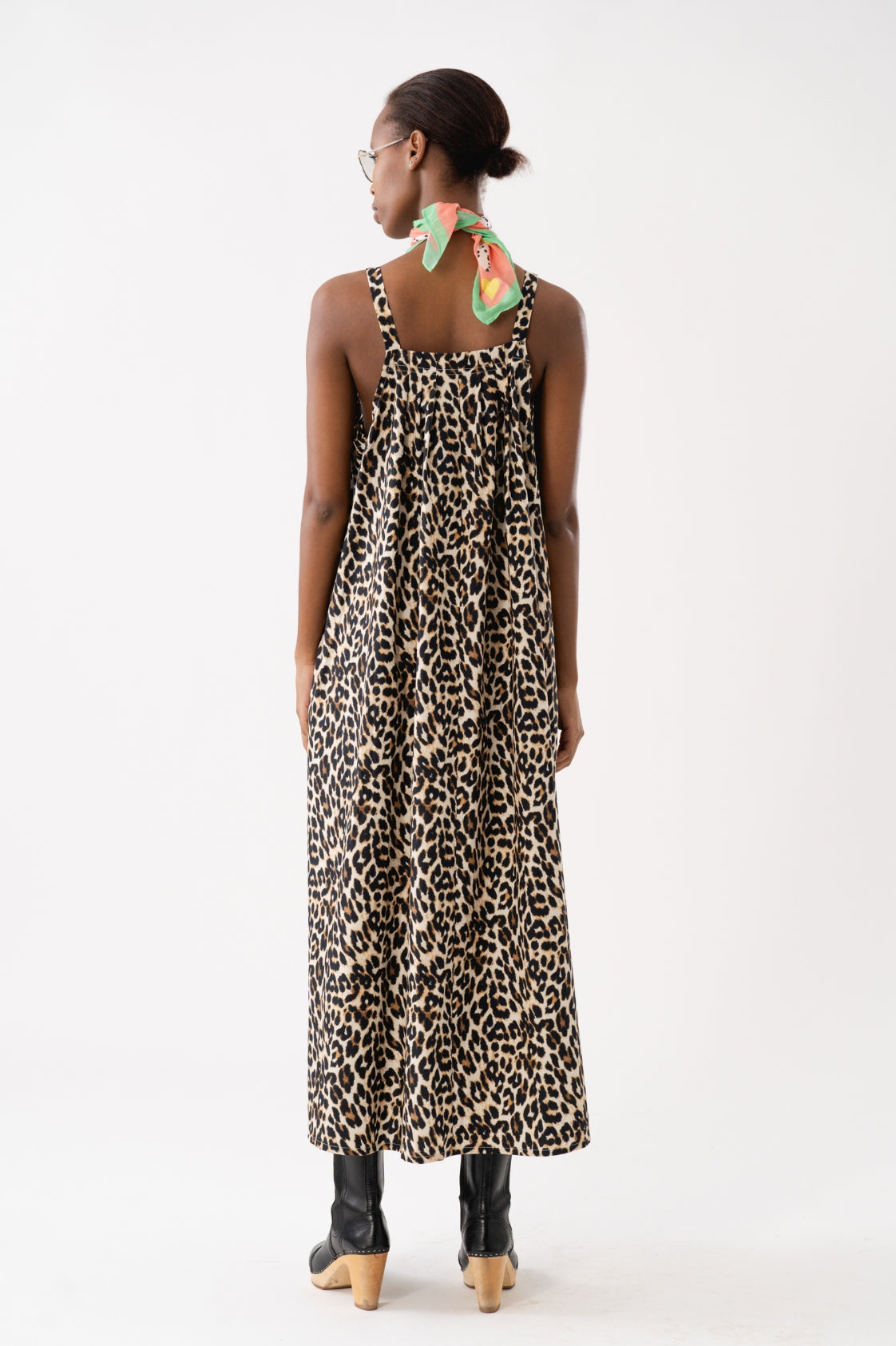 LOLLYS LAUNDRY Lungo Midi Dress | Leopard Print