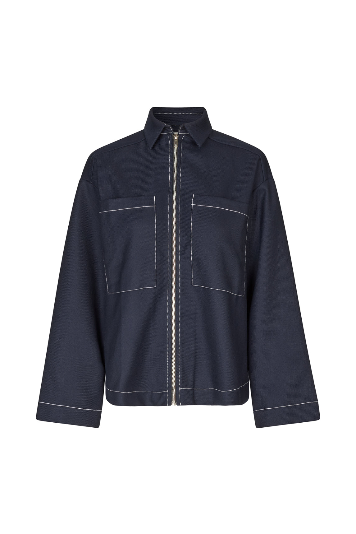 LOLLYS LAUNDRY Khai Jacket | Dark Blue