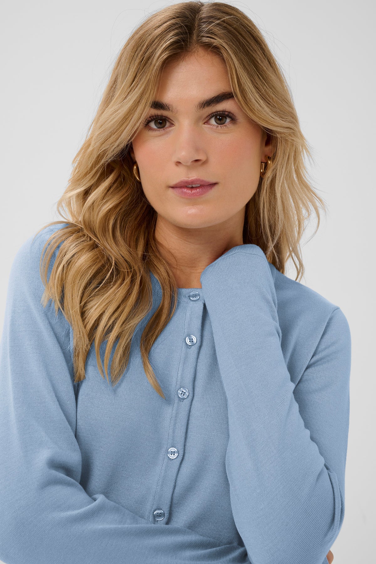 Mila Round Neck Cardigan | Allure